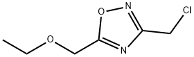 3-(chloromethyl)-5-(ethoxymethyl)-1,2,4-oxadiazole