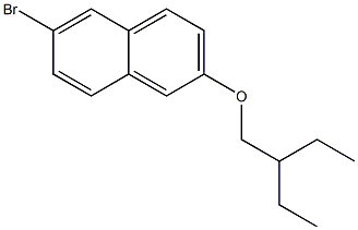 2-bromo-6-(2-ethylbutoxy)naphthalene