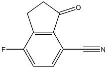 7-FLUORO-3-OXO-2,3-DIHYDRO-1H-INDENE-4-CARBONITRILE