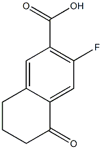 3-氟-5-氧代-5,6,7,8-四氢萘-2-羧酸