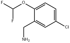 (5-chloro-2-(difluoromethoxy)phenyl)methanamine