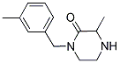 3-METHYL-1-(3-METHYLBENZYL)-PIPERAZIN-2-ONE