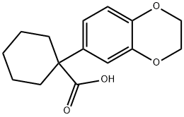 1-(2,3-Dihydro-1,4-benzodioxin-6-yl)cyclohexanecarboxylic acid