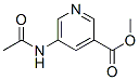 3-Pyridinecarboxylicacid,5-(acetylamino)-,methylester(9CI)