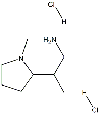 2-(1-methylpyrrolidin-2-yl)propan-1-amine dihydrochloride