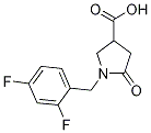 1-(2,4-Difluorobenzyl)-5-oxopyrrolidine-3-carboxylic acid