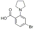 4-BroMo-2-pyrrolidinobenzoic Acid