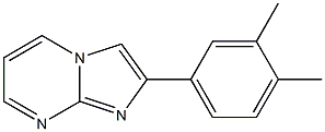 2-(3,4-DIMETHYL-PHENYL)-IMIDAZO[1,2-A]PYRIMIDINE