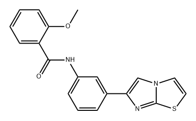 N-(3-(imidazo[2,1-b]thiazol-6-yl)phenyl)-2-methoxybenzamide