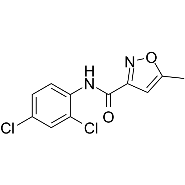 3-Isoxazolecarboxamide, N-(2,4-dichlorophenyl)-5-methyl-