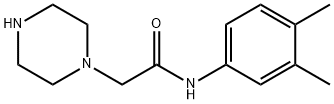 1-Piperazineacetamide, N-(3,4-dimethylphenyl)-