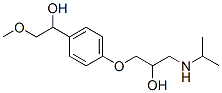 Benzenemethanol, 4-[(2R)-2-hydroxy-3-[(1-methylethyl)amino]propoxy]-α-(methoxymethyl)-, (αS)-