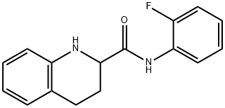 N-(2-氟苯基)-1,2,3,4-四氢喹啉-2-甲酰胺