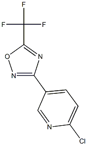 2-Chloro-5-[5-(trifluoromethyl)-1,2,4-oxadiazol-3-yl]pyridine