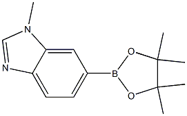 1-甲基-6-(4,4,5,5-四甲基-1,3,2-二氧杂硼杂环戊烷-2-基)-1H-苯并[d]咪唑