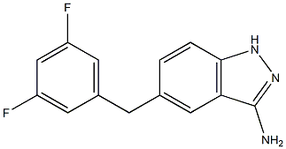 5-(3,5-difluorobenzyl)-1H-indazol-3-amine