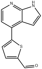 5-(1H-Pyrrolo[2,3-b]pyridin-4-yl)thiophene-2-carbaldehyde