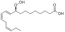 9(S)-HYDROPEROXY-10(E),12(Z),15(Z)-OCTADECATRIENOIC ACID