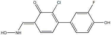 2-Chloro-3'-fluoro-3,4'-dihydroxy-[1,1-biphenyl]-4-carboxaldehydeoxime