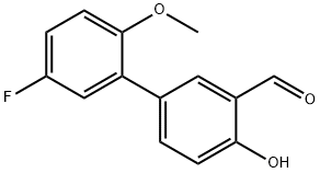 4-(5-Fluoro-2-methoxyphenyl)-2-formylphenol