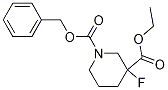 ETHYL 1-CBZ-3-FLUOROPIPERIDINE-3-CARBOXYLATE