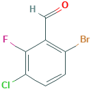 6-Bromo-3-chloro-2-fluorobenzaldehyde