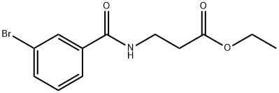 β-Alanine, N-(3-bromobenzoyl)-, ethyl ester