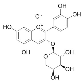 Cyanidin 3-α-L-arabinopyranoside