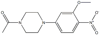 1-(4-(3-Methoxy-4-nitrophenyl)piperazin-1-yl)ethanone