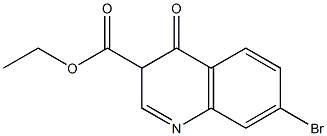 3-Quinolinecarboxylic acid, 7-bromo-3,4-dihydro-4-oxo-, ethyl ester