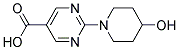 2-(4-Hydroxypiperidin-1-yl)pyrimidine-5-carboxylic acid