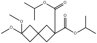 diisopropyl 6,6-dimethoxyspiro[3.3]heptane-2,2-dicarboxylate