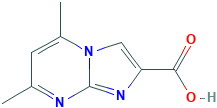 5,7-Dimethylimidazo[1,2-a]pyrimidine-2-carboxylic acid