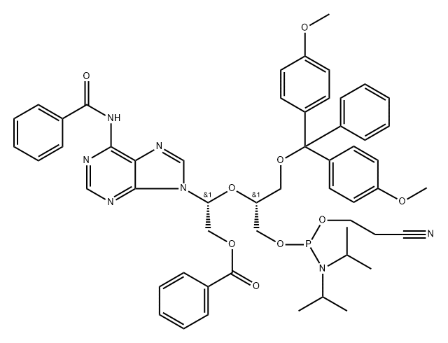 UNA-A(BZ) PHOSPHORAMIDITE