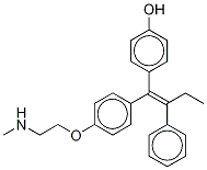 4-[(1E)-1-{4-[2-(甲基氨基)乙氧基]苯基}-2-苯基-1-丁烯-1-基]苯酚