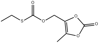 Carbonothioic acid, S-ethyl O-((5-methyl-2-oxo-1,3-dioxol-4-yl)methyl) ester