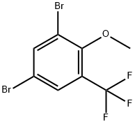 1,5-Dibromo-2-methoxy-3-(trifluoromethyl)benzene