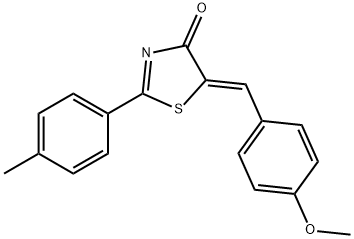 (5Z)-5-[(4-methoxyphenyl)methylene]-2-(4-methylphenyl)-4(5H)-Thiazolone