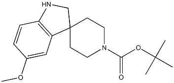 tert-Butyl 5-methoxy-1,2-dihydrospiro[indole-3,4'-piperidine]-1'-carboxylate