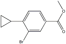 Methyl 3-broMo-4-cyclopropylbenzoate