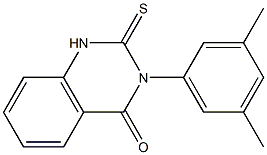 3-(3,5-二甲基苯基)-2-硫烷基-3,4-二氢喹唑啉-4-酮