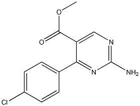 2-氨基-4-(4-氯苯基)嘧啶-5-羧酸甲酯