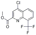 METHYL 4-CHLORO-8-(TRIFLUOROMETHYL)QUINOLINE-2-CARBOXYLATE