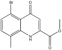 Methyl 5-bromo-8-methyl-4-oxo-1,4-dihydroquinoline-2-carboxylate