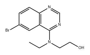 Ethanol, 2-[(6-bromo-4-quinazolinyl)ethylamino]-