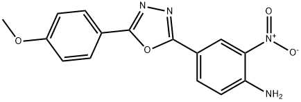 4-(5-(4-methoxyphenyl)-1,3,4-oxadiazol-2-yl)-2-nitroaniline