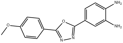 4-(5-(4-methoxyphenyl)-1,3,4-oxadiazol-2-yl)benzene-1,2-diamine