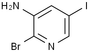 2-Bromo-5-iodopyridin-3-amine