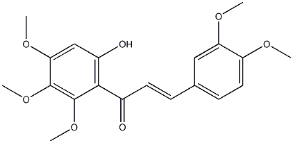 6'-羟基-3,4,2',3',4'-五甲氧基查尔酮