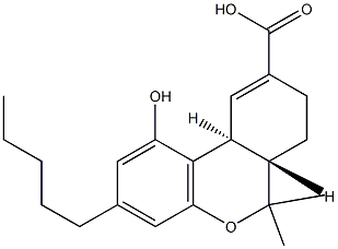 (+)-11-Nor-Δ9-Tetrahydro Cannabinol-9-carboxylic Acid